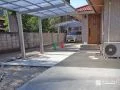 カーポートと土間で快適な駐車スペース