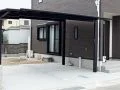 日差しや雨から愛車を守り綺麗に保つ2台用カーポートの設置工事