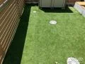 人工芝を敷設したローメンテナンスなお庭