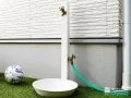 洋風な雰囲気のおしゃれな立水栓