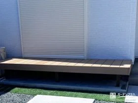 ローメンテナンスで永く綺麗に使えるウッドデッキ[施工後]