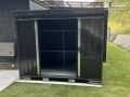 外構がすっきり片付く物置