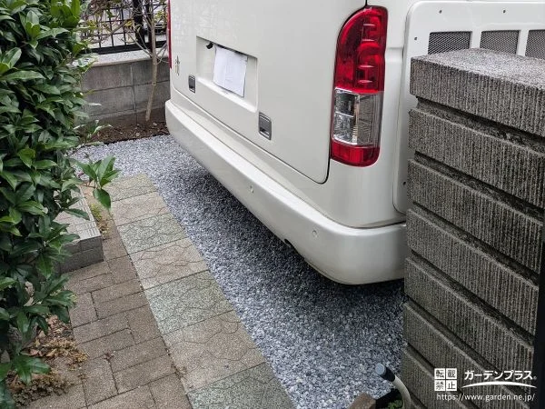 No.26236 境界フェンスを撤去して駐車スペースを拡張したリフォーム工事[施工後]