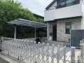 カーポートとカーゲートを設置しお車のご使用を快適にした工事