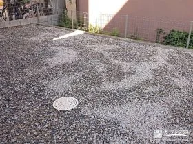 雑草の発生を抑えながらすっきりと整えたお庭の砂利敷き工事