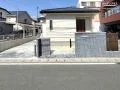 車止めでつくる簡易クローズ外構
