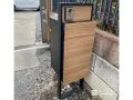 ナチュラルモダンな機能門柱
