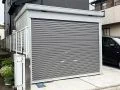 安心してバイクと自転車を保管できる堅牢なガレージ設置工事