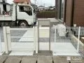 ホワイトで統一された明るく清潔感のある門周りリフォーム工事