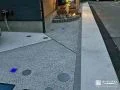 すっきりと整えたセットバックスペース