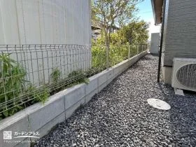 メンテナンス性に優れた犬走り[施工後]