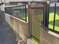 大切なわんちゃんの安全を確保する門扉