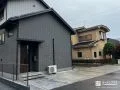 スタンプ仕上げのコンクリートで個性を演出したアプローチ工事
