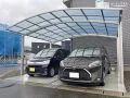 開放感あふれるアール屋根カーポート