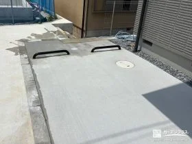 車止めを設置し安全性を向上[施工後]