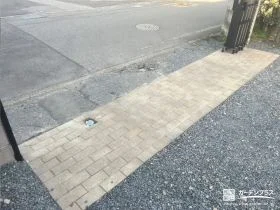 コンクリート平板舗装で安心して出入りできる駐車スペース工事