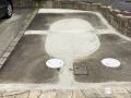 雑草に悩まされない駐車スペースへ整えた土間コンクリート工事