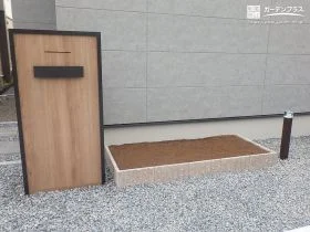 ノイズレスで美しい機能門柱[施工後]