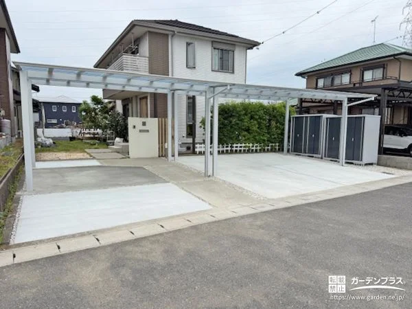 広い敷地ならではの外構リフォーム工事