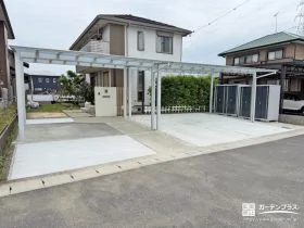 広い敷地ならではの外構リフォーム工事