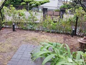 夜間のお庭の安全性を向上する照明[施工後]