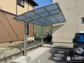 熱線遮断屋根で屋根下空間を快適に保つカーポート設置工事