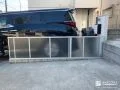 採光パネルで明るく目隠しするフェンス