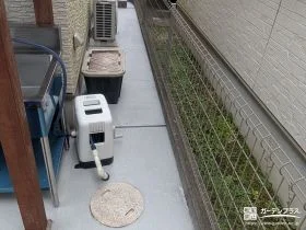 犬走りの雑草対策[施工後]