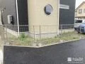 犬走りの敷地境界を明確化