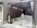 ブラウンで統一した温かみある新築外構