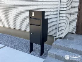 シンプルで使いやすい機能門柱[施工後]
