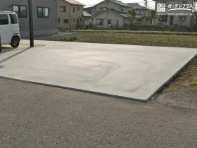 手入れが楽で耐久性にも優れたコンクリート舗装工事