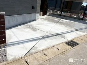 お車をスムーズに出し入れできる駐車スペース[施工後]