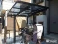 自転車を雨風から守るサイクルポート