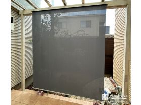 直射日光の差し込みを軽減するシェード[施工後]