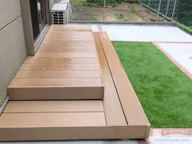 彩り豊かで雑草対策も叶えたお庭[施工後]