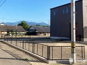 お庭の外周を囲い不正な侵入を防止したフェンス工事[施工後]