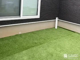 人工芝で緑豊かに仕上げたお庭[施工後]