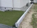 暮らしを支える土留めと犬走り
