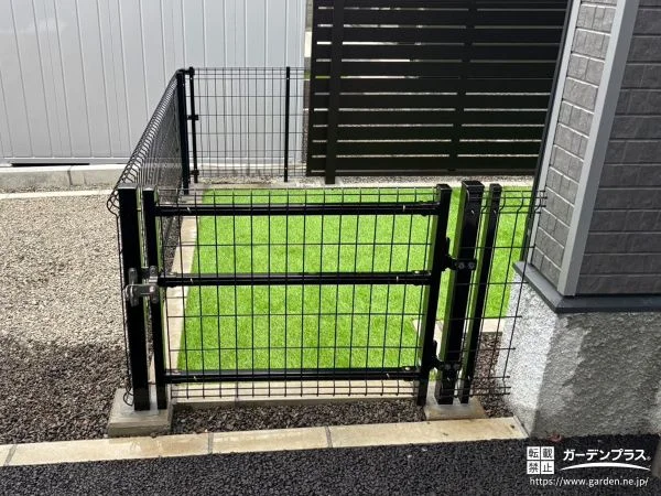 お庭の防犯性を向上する門扉