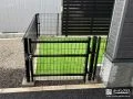 お庭の防犯性を向上する門扉