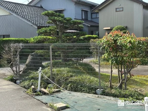 空間を軽やかに区切る圧迫感のないメッシュフェンス設置工事