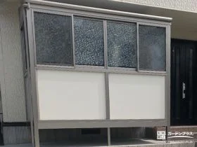 掃き出し窓前に快適なテラス囲い[施工後]