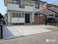 庭を解体して駐車スペースを増設するリフォーム工事
