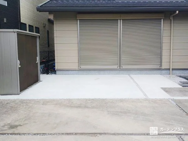 門まわりを一新し暮らしやすさを向上させた駐車スペース工事