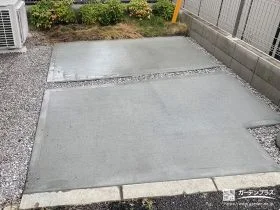 雑草に悩まされない快適さを叶えた土間コンクリート打設工事