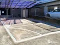 駐車スペースの目地モルタルで埋め雑草対策をしたリフォーム工事