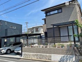 こだわりを叶えたブラックがモダンな新築外構工事