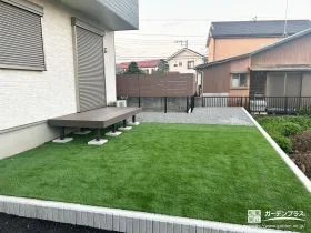 緑豊かなお庭でゆったりお過ごしいただける目隠しフェンス工事