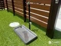 掃除や洗車にぴったりのスタイリッシュな立水栓